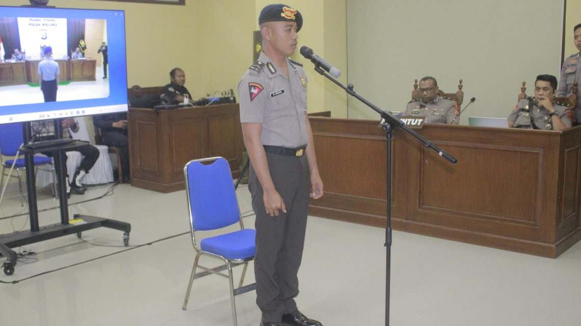 Sidang Etik Kasus Tual: Tersangka Brimob Minta Maaf Terbuka, Polri Tegaskan Tak Ada Impunitas