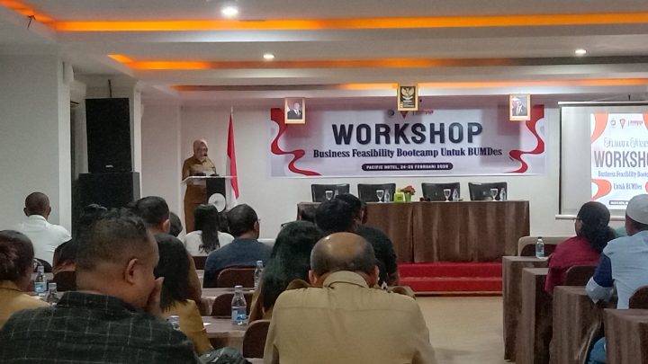 Wawali Ambon Buka Workshop Business Feasibility Bootcamp Untuk Bumdes di kota Ambon