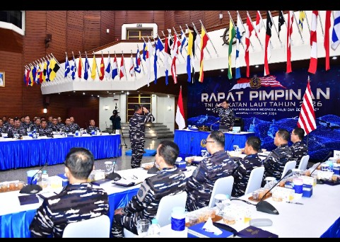 Komandan Kodaeral lX Hadiri Rapat Pimpinan TNI AL 2026