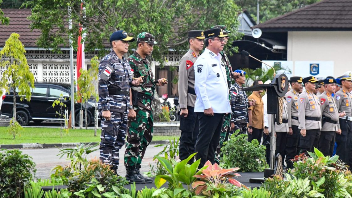 Komitmen Jaga Keamanan di Maluku, Dankodaeral IX Hadiri Deklarasi Pengamanan Malam Takbiran Idul Fitri 1447 H
