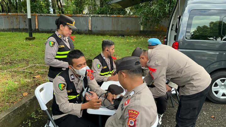 Operasi Ketupat Salawaku 2026: Bid Dokkes Polda Maluku Perkuat Dukungan Medis Personel di Lapangan