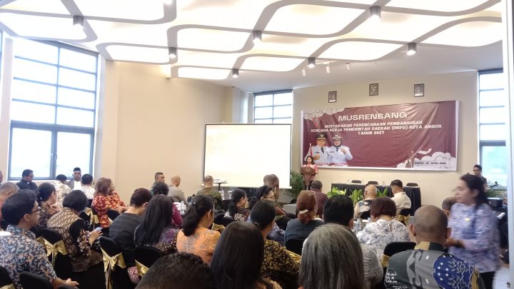 Pemkot Gelar Musrenbang RKPD Kota Ambon Tahun 2027