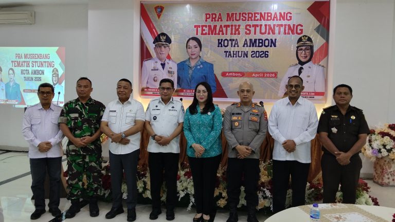 Pemkot Ambon Targetkan 2030, Stunting Turun Dibawah 5 Persen 