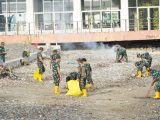 Korem 151 Binaiya Tetap Gencar Bersihkan Pantai Setiap Jumat