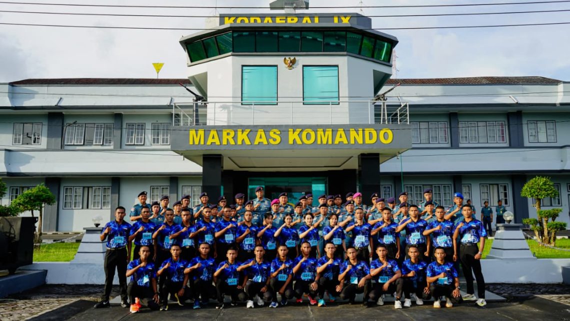 28 Casis Bintara TNl AL Panda Ambon Dilepas Kodaeral lX Menuju Seleksi Pusat