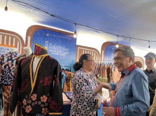 BPPRD Ambon Hadirkan Pembayaran PBB secara Non Tunai di Salam Fest Mollucas Digifest 2026