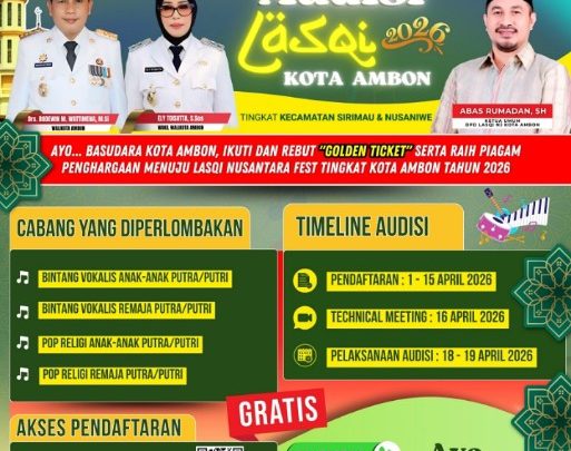 LASQI Kota Ambon Gelar Audisi