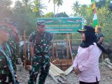 DANREM 151/BINAIYA Tinjau Jembatan Garuda di Seram Timur