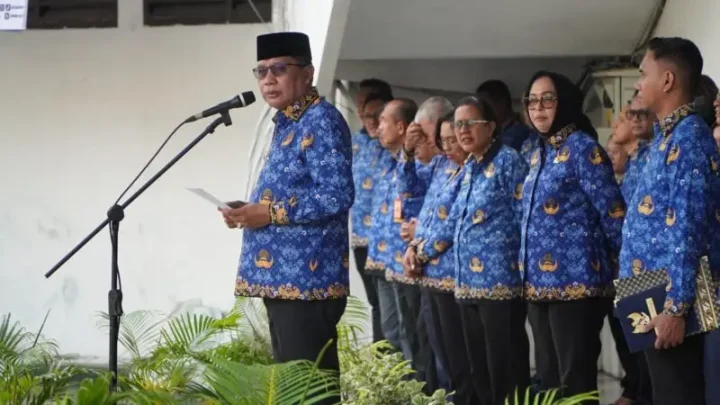 Walikota Ambon Pimpin Upacara Harla Pancasila