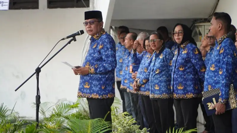 Walikota Ambon Pimpin Upacara Harla Pancasila