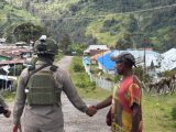 Patroli Dialogis Ops Damai Cartenz 2026 Perkuat Stabilitas Keamanan di Distrik Sinak