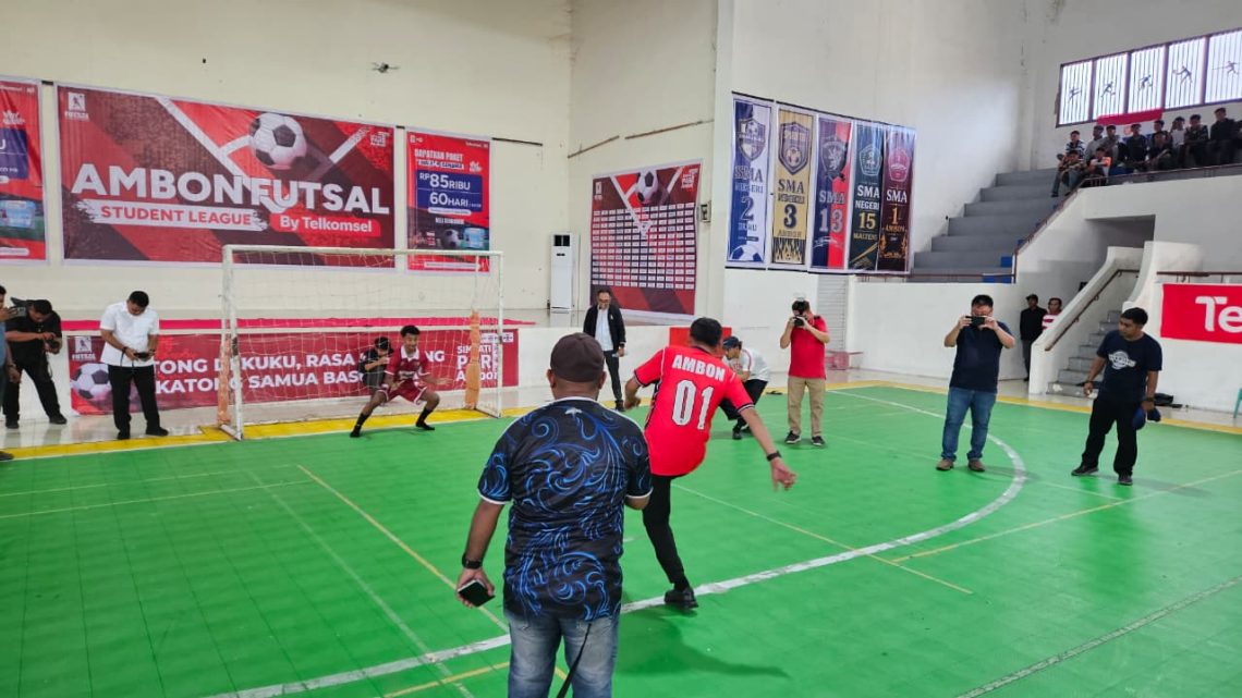 Walikota Ambon Buka Futsal Student League