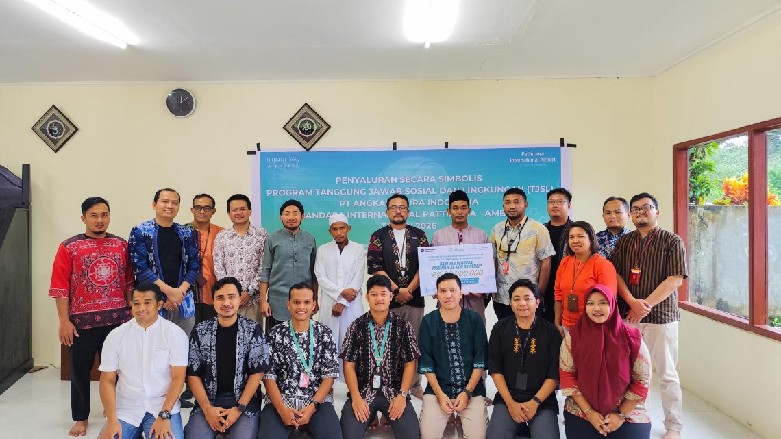 Melalui Program TJSL 2026, Injourney Airports Revitalisasi Rumah Ibadah