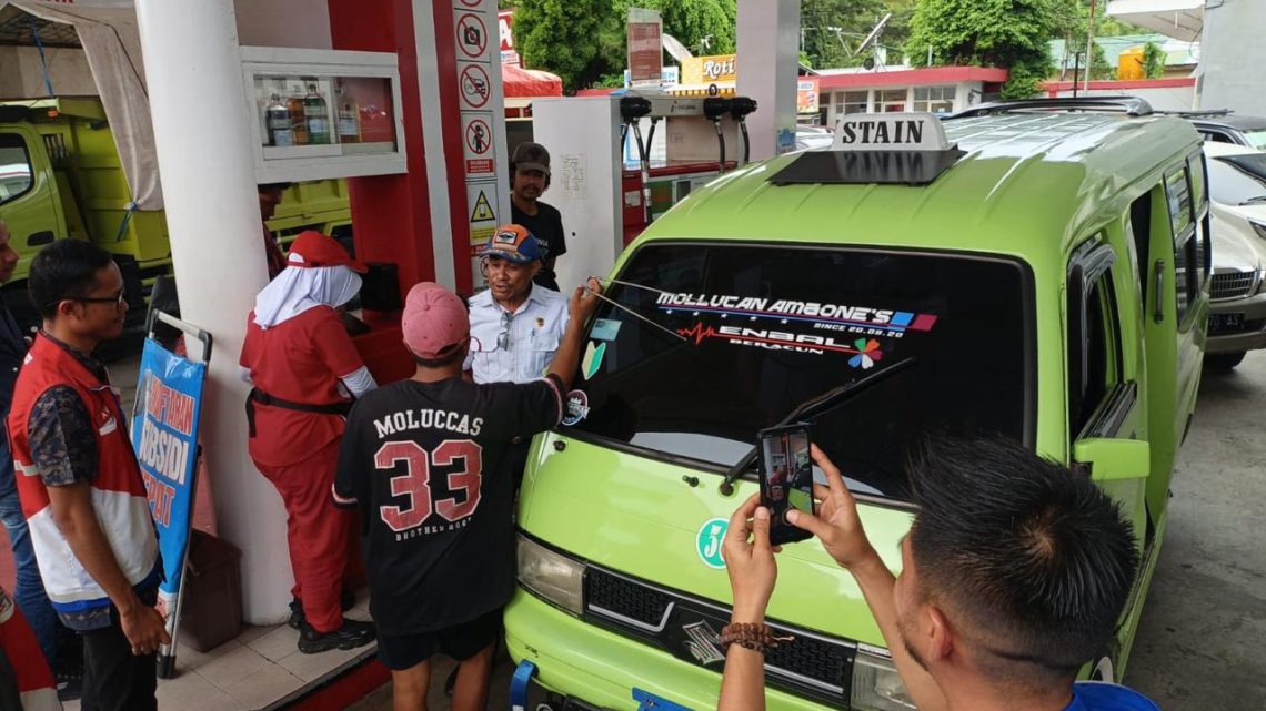 Jamin Hak Masyarakat Terpenuhi, Penyaluran BBM Subsidi di Ambon Dipantau Ketat Pertamina