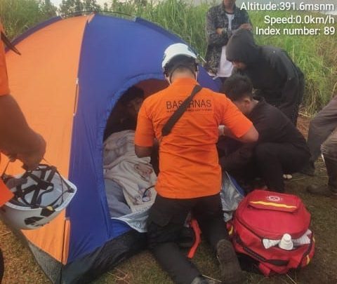 Alami Hipotermia, Seorang Pendaki Berhasil Dievakuasi Tim SAR Gabungan 