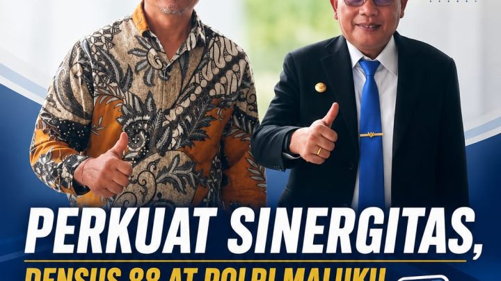 Perkuat Sinergitas, Densus 88 AT Polri Maluku Gandeng Pemkot Ambon Cegah Radikalisme dan Awasi Penggunaan Gadget Remaja