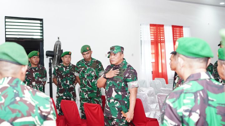 Pangdam XV Pattimura berkunjung ke Kodim Tual