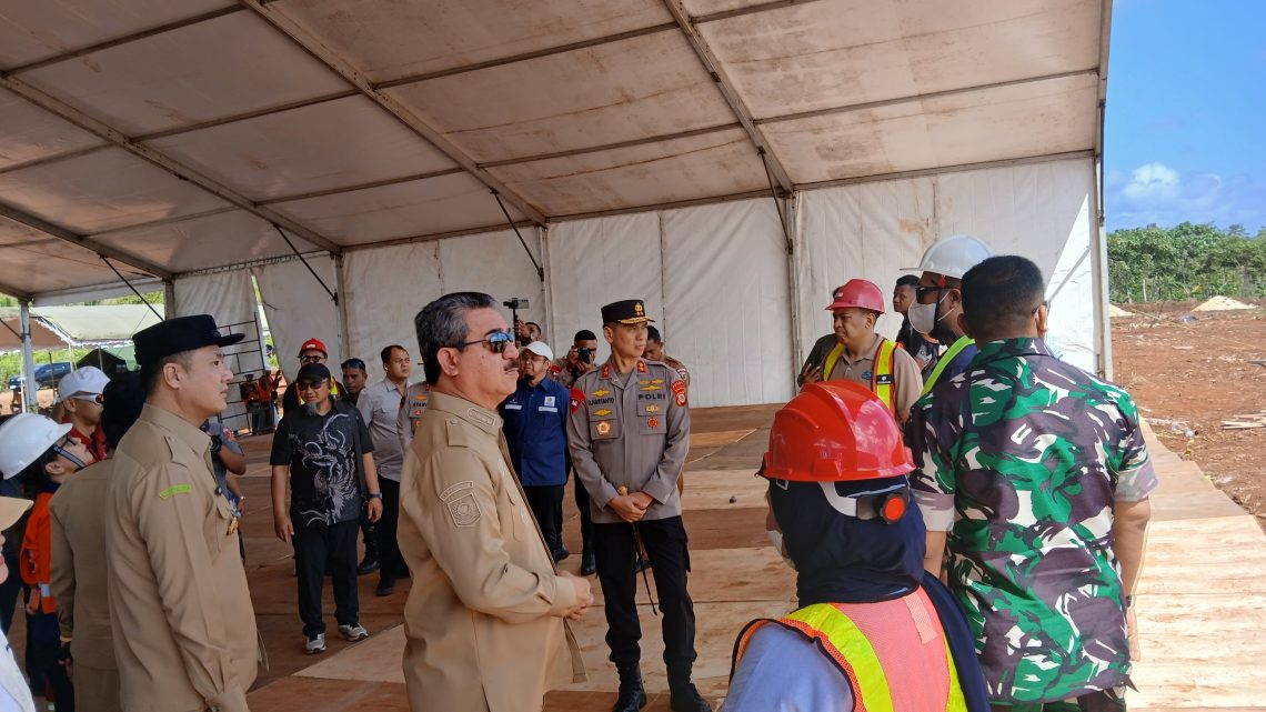 Bersama Forkopimda, Kapolda Maluku Tinjau Langsung Kesiapan Pelaksanaan Ground Blok Masela