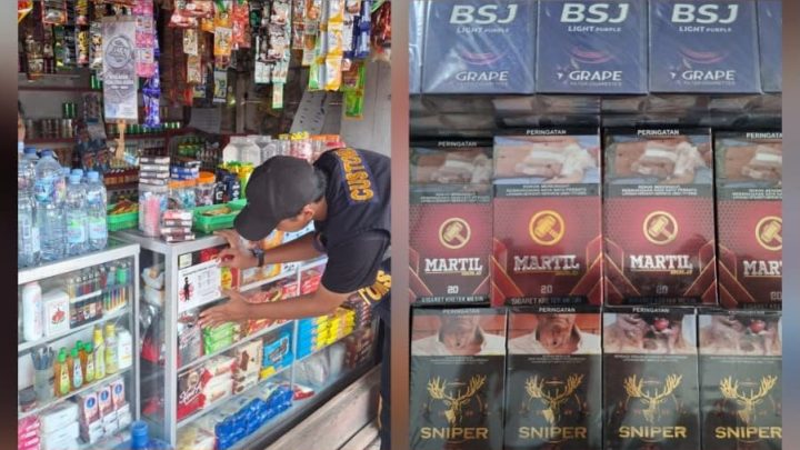 Bea Cukai Maluku Gagalkan Peredaran 156 Ribu Batang Rokok Ilegal Selama Operasi ASAP 2026