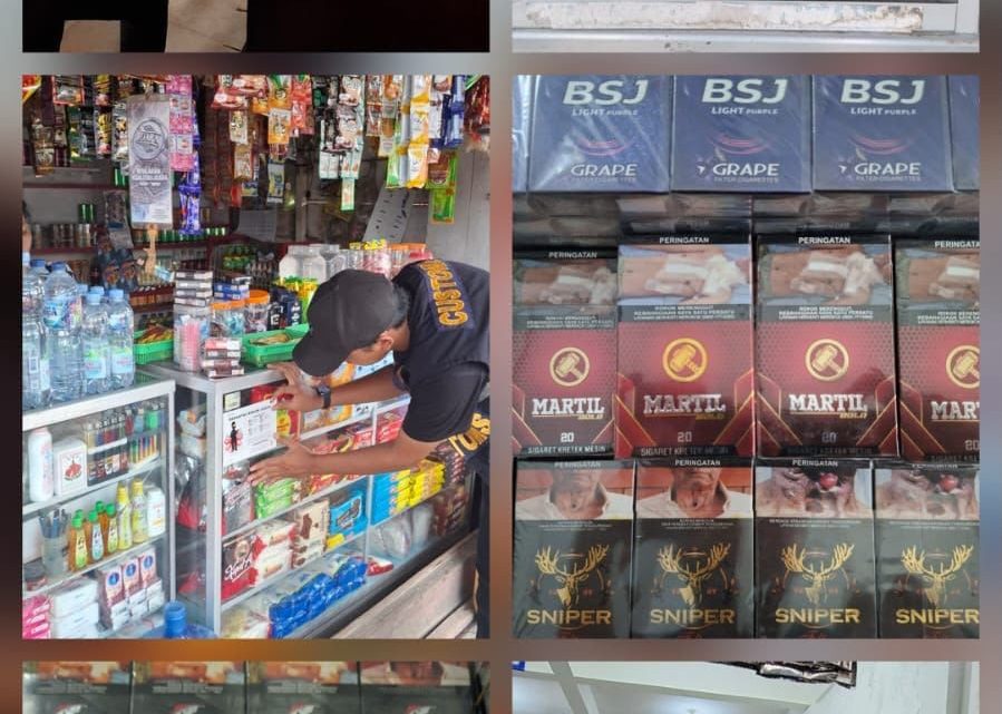Bea Cukai Maluku Gagalkan Peredaran 156 Ribu Batang Rokok Ilegal Selama Operasi ASAP 2026