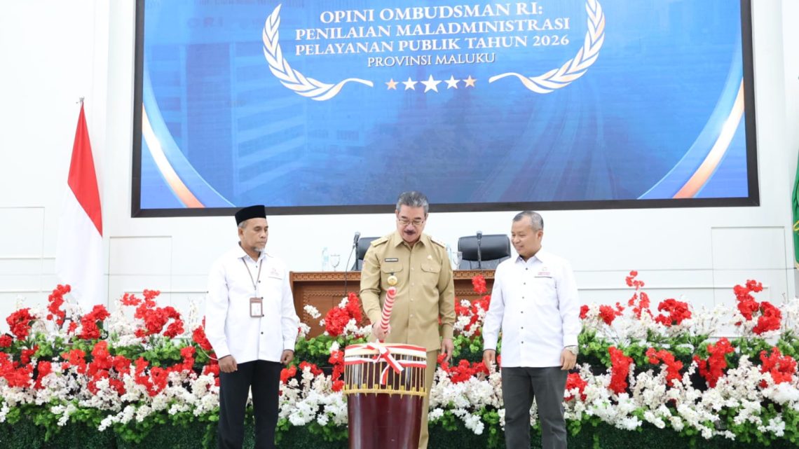 Gubernur Maluku Hadiri Entry Meeting Penilaian Maladministrasi Ombudsman RI