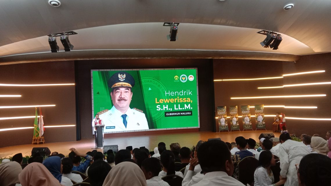 Gubernur Maluku Ajak IKABAMAR Perkuat Persatuan dan Jadi Modal Sosial Pembangunan Daerah