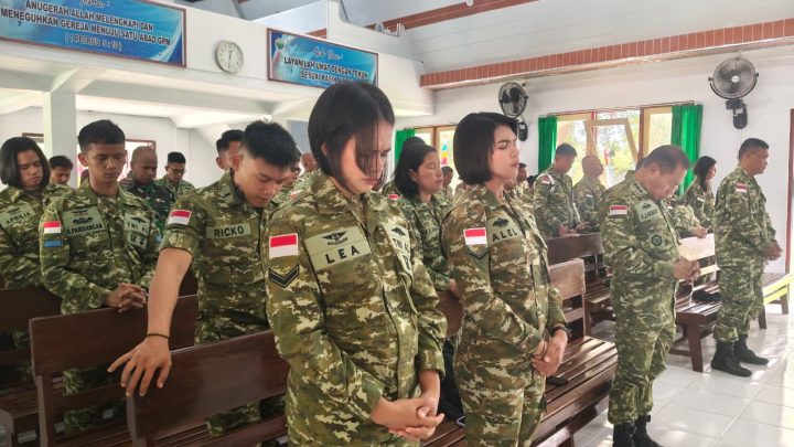 Jelang Latihan Penembakan Senjata Khusus TNI Latops Amfibi 2026, Kodaeral IX Gelar Doa Lintas Agama