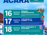 Peringati Hari Kemerdekaan, Bandara Pattimura Hadirkan Parade dan Perlombaan bagi Pengguna Jasa 