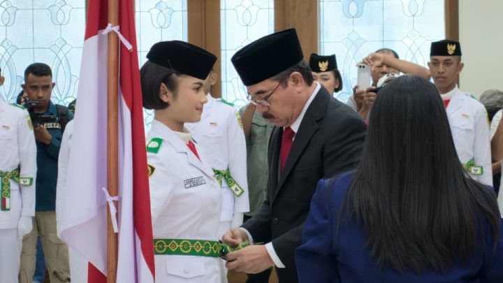 Gubernur Maluku Kukuhkan 28 Paskibraka Maluku