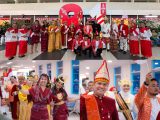 Semarak Budaya Maluku Warnai Kemerdekaan RI di Bandara Pattimura 