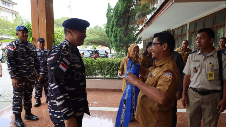 Perkuat Sinergi Maritim, Dankodaeral IX Sambangi Pemkab Maluku Tengah