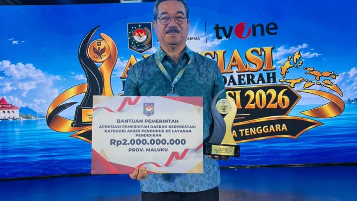 Maluku Raih Penghargaan Terbaik I dan Stimulan Rp2 Miliar dari Kemendagri, Bukti Kerja HL