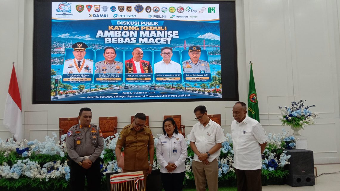 Kementerian Perhubungan Gelar Diskusi Publik, Dorong Ambon Manise Bebas Macet