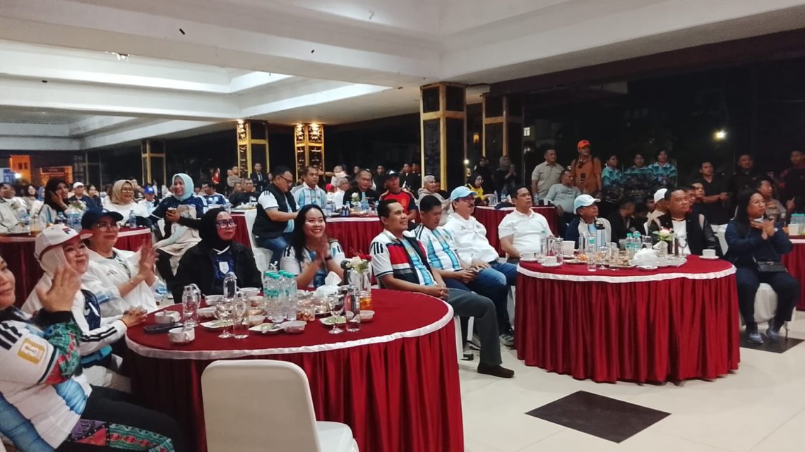Gubernur Maluku Bersama Sekda dan Forkopimda Larut dalam Euforia Nonton Bareng Final Bola Gembira 2026