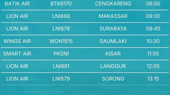 Update Dampak Kabut Asap Karhutla, Penerbangan di Bandara Pattimura Masih Tetap Berlanjut 