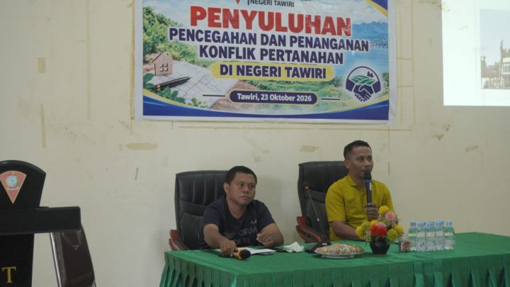 Minimalisir Sengketa Lahan di Tawiri, Camat Teluk Ambon Tekankan Pentingnya Bukti Kepemilikan