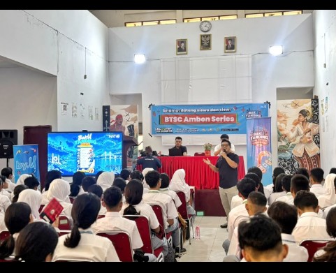 Bukan Sekadar Kompetisi, Baku Tanding Series Telkomsel Jadi Panggung Kreativitas Pelajar Ambon